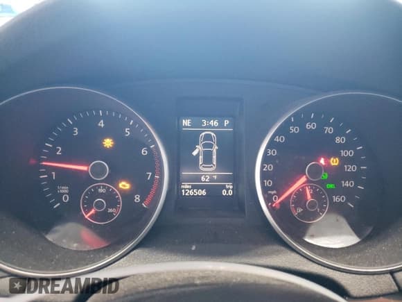 ✅ 2010 Volkswagen Golf • VIN: WVWDB7AJ1AW203182 • Lot: 78015184. Wystawiony na Copart z przebiegiem 126 506 mil. Bezpłatny archiwum sprzedaży aukcyjnych z USA i szczegółowy raport historii pojazdu na DreamBid. Zdjęcie 9.