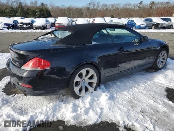 ✅ 2007 BMW 6 Series 650i • VIN: WBAEK13537CN83747 • Lot: 43989075. Wystawiony na Copart z przebiegiem 122 865 mil. Bezpłatny archiwum sprzedaży aukcyjnych z USA i szczegółowy raport historii pojazdu na DreamBid. Zdjęcie 3.