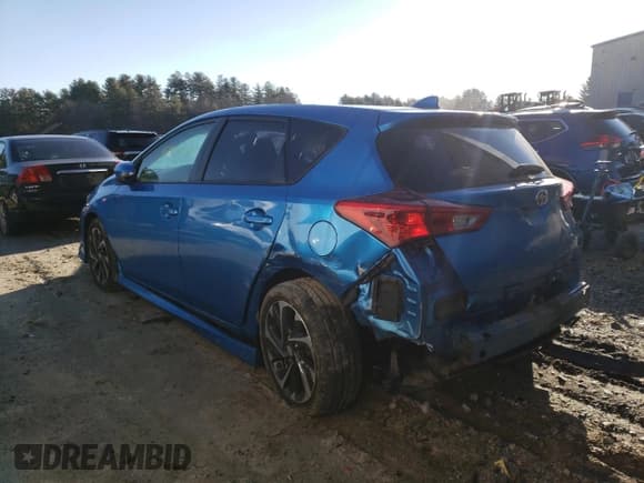 ✅ 2016 Scion iM • VIN: JTNKARJE0GJ501474 • Lot: 40942693. Wystawiony na Copart z przebiegiem 82 373 mil. Bezpłatny archiwum sprzedaży aukcyjnych z USA i szczegółowy raport historii pojazdu na DreamBid. Zdjęcie 2.