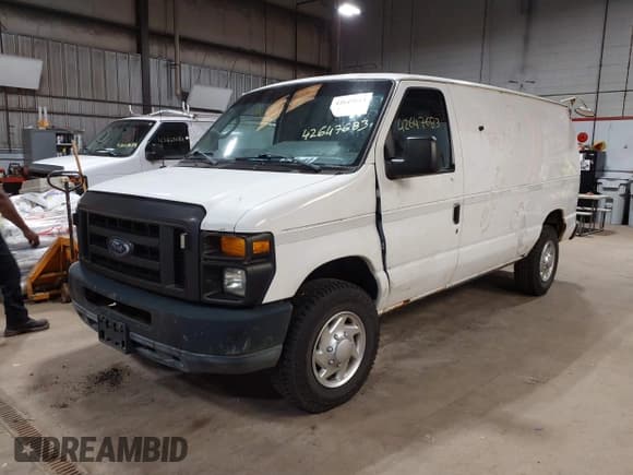 ✅ 2011 Ford Econoline Cargo Commercial • VIN: 1FTNE2EL1BDA18380 • Lot: 42647683. Listed on IAAI with 123,507 mi. Free auction sales archive from the USA and detailed vehicle history report at DreamBid. Image 17.