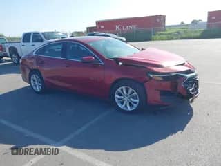 2019 Chevrolet Malibu LT with VIN 1G1ZD5ST9KF154957, listed as a IAAI auction lot 42806242 with 57,571 mi miles and . Bid and sale history available at DreamBid. Image 1.
