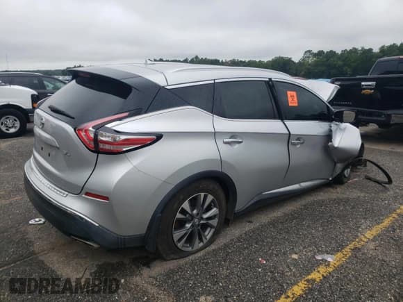 ✅ 2015 Nissan Murano S • VIN: 5N1AZ2MG0FN227421 • Lot: 66236515. Listed on Copart with 136,604 mi. Free auction sales archive from the USA and detailed vehicle history report at DreamBid. Image 3.