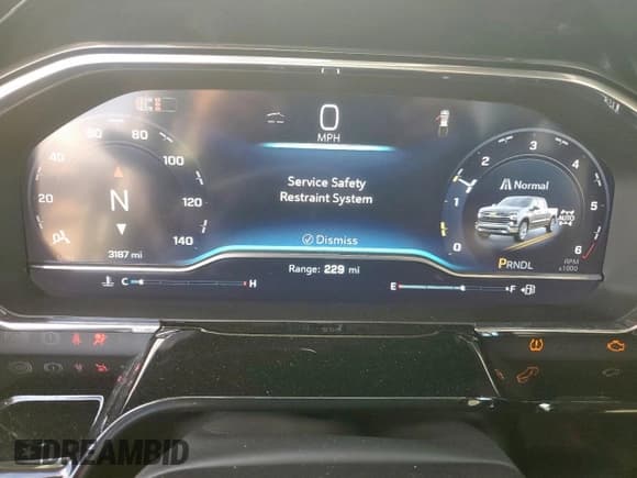 ✅ 2025 Chevrolet Silverado 1500 • VIN: 3GCPKDEK7SG259805 • Lot: 82132495. Wystawiony na Copart z przebiegiem 3 187 mil. Bezpłatny archiwum sprzedaży aukcyjnych z USA i szczegółowy raport historii pojazdu na DreamBid. Zdjęcie 9.