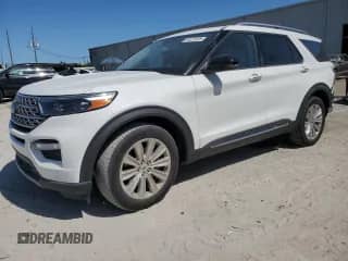 2024 Ford Explorer Limited with VIN 1FMSK7FH2RGA84878, listed as a Copart auction lot 59871575 with 5,823 mi miles and Salvage title. Bid and sale history available at DreamBid. Image 1.