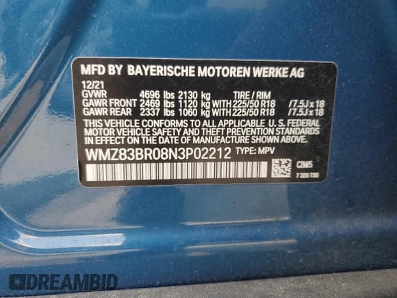 ✅ 2022 MINI Countryman Cooper S • VIN: WMZ83BR08N3P02212 • Lot: 60530805. Wystawiony na Copart z przebiegiem Nie podano. Bezpłatny archiwum sprzedaży aukcyjnych z USA i szczegółowy raport historii pojazdu na DreamBid. Zdjęcie 13.