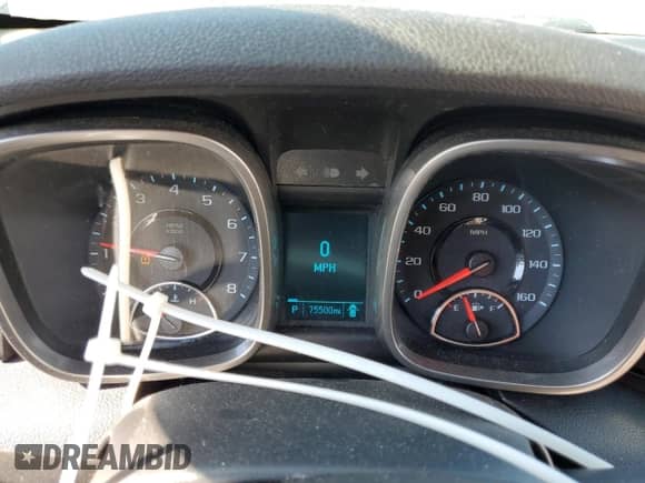 2013 Chevrolet Malibu LS with VIN 1G11B5SA0DF344098, listed as a Copart auction lot 81085595 with 75,500 mi miles and Salvage title. Bid and sale history available at DreamBid. Image 9.