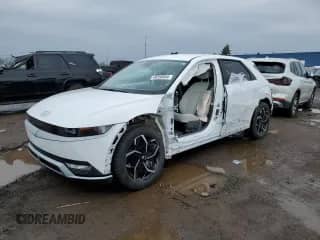 2023 Hyundai Ioniq 5 SEL z VIN KM8KNDAF4PU201953, wystawiony jako Copart lot #80733055 z przebiegiem 1 971 mil mil oraz Nie do naprawy • Non repairable. Historia ofert i sprzedaży dostępna na DreamBid. Obrazek 1.