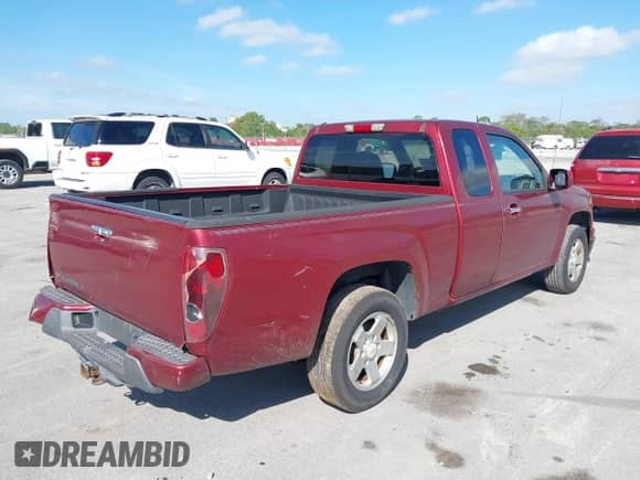 2010 Chevrolet Colorado 1LT z VIN 1GCESCD93A8100185, wystawiony jako IAAI lot #41471766 z przebiegiem 196 946 mil mil oraz . Historia ofert i sprzedaży dostępna na DreamBid. Obrazek 4.