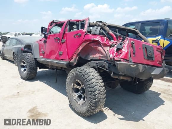 ✅ 2007 Jeep Wrangler X • VIN: 1J4GA39127L154527 • Lot: 42316655. Listed on IAAI with 126,124 mi. Free auction sales archive from the USA and detailed vehicle history report at DreamBid. Image 3.