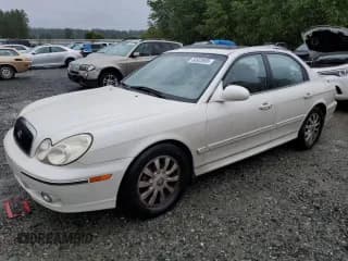 ✅ 2002 Hyundai Sonata GLS • VIN: KMHWF35HX2A561744 • Lot: 68923905. Listed on Copart with 139,568 mi. Free auction sales archive from the USA and detailed vehicle history report at DreamBid. Image 1.