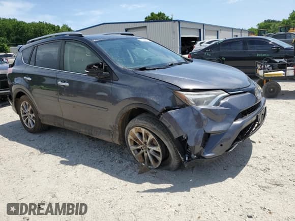✅ 2016 Toyota RAV4 Limited • VIN: JTMDFREVXGJ076533 • Lot: 57480995. Listed on Copart with 124,626 mi. Free auction sales archive from the USA and detailed vehicle history report at DreamBid. Image 4.
