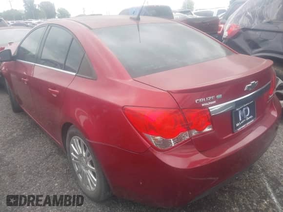 2014 Chevrolet Cruze ECO with VIN 1G1PH5SB0E7361450, listed as a IAAI auction lot 42165678 with 103,606 mi miles and . Bid and sale history available at DreamBid. Image 3.