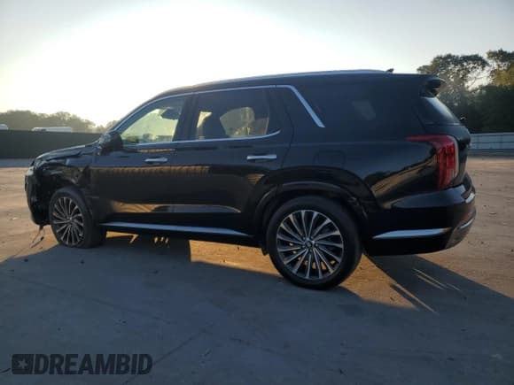 ✅ 2023 Hyundai Palisade Calligraphy • VIN: KM8R74GEXPU519566 • Lot: 80487935. Listed on Copart with 45,440 mi. Free auction sales archive from the USA and detailed vehicle history report at DreamBid. Image 2.