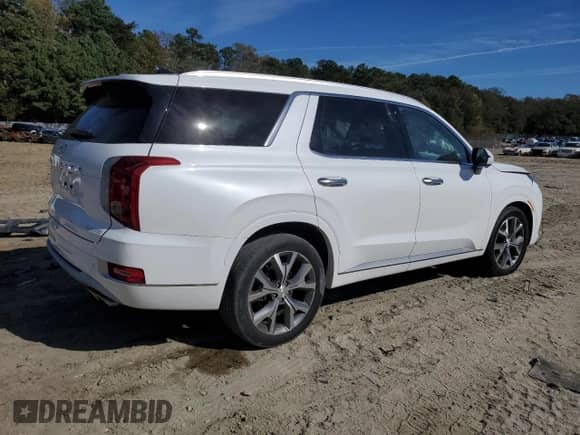 ✅ 2022 Hyundai Palisade Limited • VIN: KM8R54HE0NU471299 • Lot: 89578715. Listed on Copart with 34,089 mi. Free auction sales archive from the USA and detailed vehicle history report at DreamBid. Image 3.