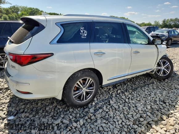 ✅ 2017 Infiniti QX60 • VIN: 5N1DL0MM7HC523866 • Лот: 68027445. Опубликован ранее на Copart с пробегом 80 104 миль. Бесплатный доступ к архиву аукционных продаж из США и подробный отчёт об истории автомобиля на DreamBid. Изображение 3.