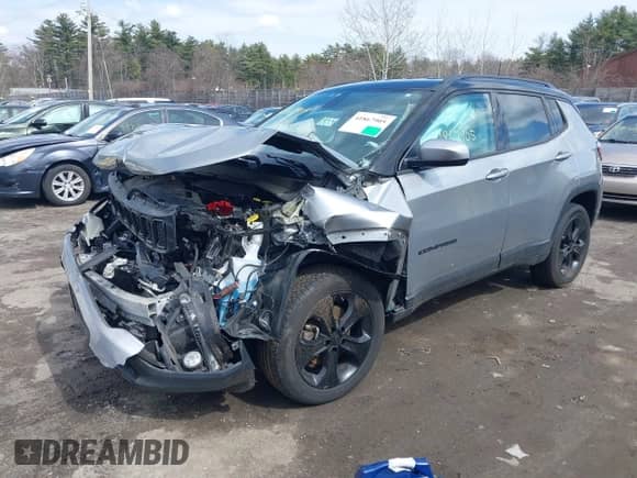 2020 Jeep Compass Latitude с VIN 3C4NJDBB1LT127856, выставлен на аукционе IAAI как лот 41867905 с пробегом 90 468 миль миль и . История ставок и продаж доступна на DreamBid. Изображение 2.