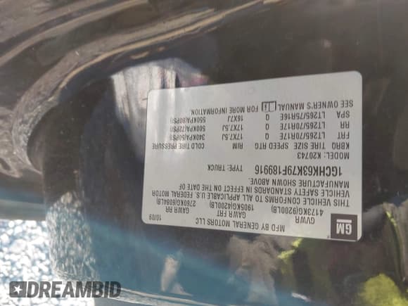 ✅ 2009 Chevrolet Silverado 2500HD LTZ • VIN: 1GCHK63K79F189916 • Лот: 43806161. Опубликован ранее на IAAI с пробегом 220 990 миль. Бесплатный доступ к архиву аукционных продаж из США и подробный отчёт об истории автомобиля на DreamBid. Изображение 9.