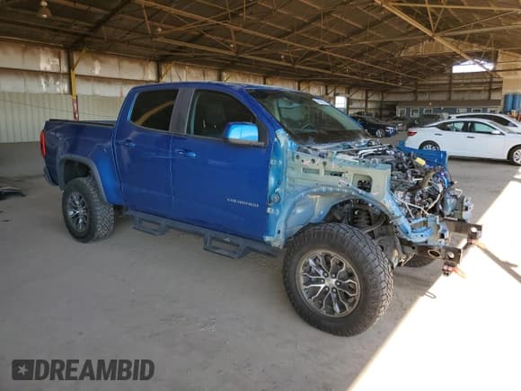 ✅ 2022 Chevrolet Colorado 4WD ZR2 • VIN: 1GCGTEENXN1194156 • Lot: 91400515. Listed on Copart with Not provided. Free auction sales archive from the USA and detailed vehicle history report at DreamBid. Image 4.