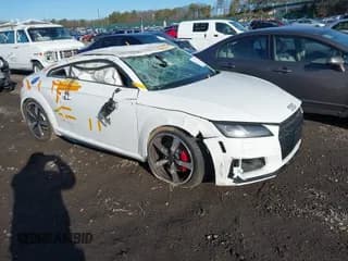 ✅ 2023 Audi TTS • VIN: TRUA1AFV0P1007101 • Lot: 41800664. Listed on IAAI with 2,021 mi. Free auction sales archive from the USA and detailed vehicle history report at DreamBid. Image 1.