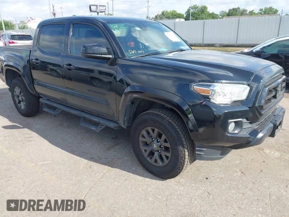 ✅ 2022 Toyota Tacoma SR5 • VIN: 3TMAZ5CN1NM160519 • Lot: 42401269. Listed on IAAI with 75,363 mi. Free auction sales archive from the USA and detailed vehicle history report at DreamBid. Image 1.