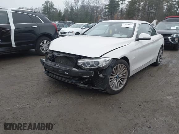 ✅ 2016 BMW 4 Series 435i xDrive • VIN: WBA3T7C55G5A37479 • Lot: 43618171. Listed on IAAI with 76,835 mi. Free auction sales archive from the USA and detailed vehicle history report at DreamBid. Image 2.