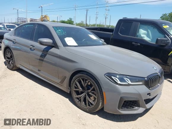 ✅ 2021 BMW 5 Series 530i • VIN: WBA53BH03MWX19966 • Lot: 42242130. Listed on IAAI with 73,716 mi. Free auction sales archive from the USA and detailed vehicle history report at DreamBid. Image 1.