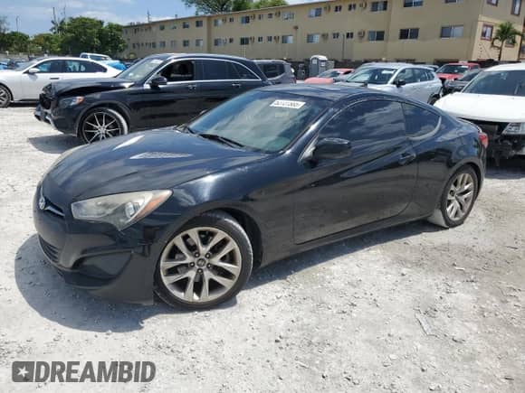 2013 Hyundai Genesis Coupe R-Spec с VIN KMHHT6KD2DU094891, выставлен на аукционе Copart как лот 52727585 с пробегом 185 203 миль миль и Чистый • Clean title. История ставок и продаж доступна на DreamBid. Изображение 1.