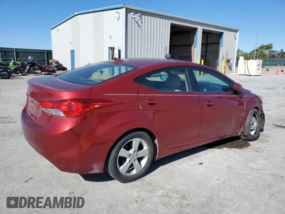 ✅ 2013 Hyundai Elantra GLS • VIN: 5NPDH4AEXDH417503 • Lot: 89559035. Listed on Copart with 106,858 mi. Free auction sales archive from the USA and detailed vehicle history report at DreamBid. Image 3.