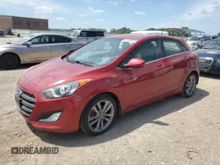 2017 Hyundai Elantra with VIN KMHD35LH8HU363329, listed as a Copart auction lot 64446855 with 73,779 mi miles and Salvage title. Bid and sale history available at DreamBid. Image 1.