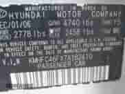 2007 Hyundai Azera SE с VIN KMHFC46FX7A182410, выставлен на аукционе IAAI как лот 42150993 с пробегом 146 627 миль миль и . История ставок и продаж доступна на DreamBid. Изображение 9.