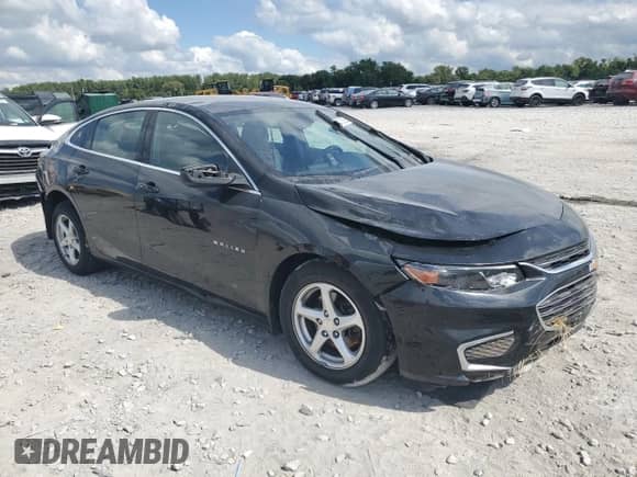 2018 Chevrolet Malibu LS z VIN 1G1ZB5ST4JF257725, wystawiony jako Copart lot #70120625 z przebiegiem Nie podano mil oraz Szkoda całkowita • Salvage title. Historia ofert i sprzedaży dostępna na DreamBid. Obrazek 4.