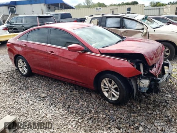 ✅ 2012 Hyundai Sonata GLS • VIN: 5NPEB4AC0CH422535 • Lot: 63615733. Listed on Copart with Not provided. Free auction sales archive from the USA and detailed vehicle history report at DreamBid. Image 4.