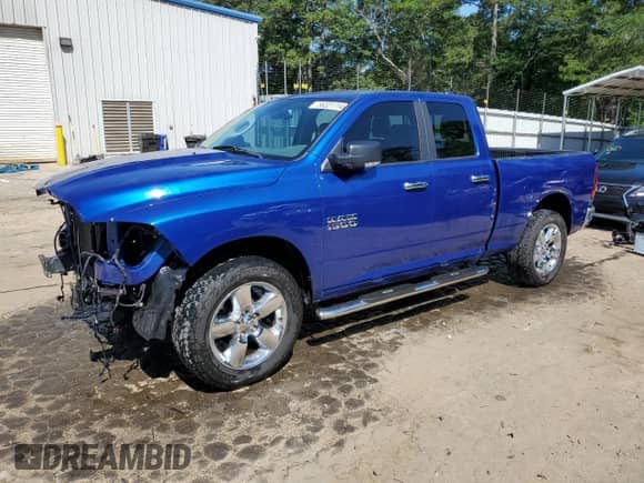 2018 Ram 1500 SLT с VIN 1C6RR7GG7JS247280, выставлен на аукционе Copart как лот 56321714 с пробегом 92 296 миль миль и Списание • Salvage title. История ставок и продаж доступна на DreamBid. Изображение 1.
