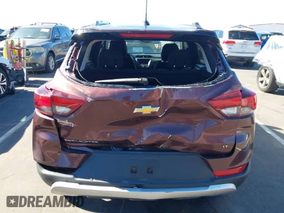 2022 Chevrolet TrailBlazer LT с VIN KL79MPSL1NB066576, выставлен на аукционе IAAI как лот 43417381 с пробегом 58 559 миль миль и . История ставок и продаж доступна на DreamBid. Изображение 6.