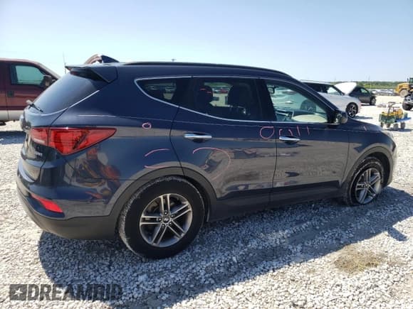 ✅ 2017 Hyundai Santa Fe 2.4L • VIN: 5XYZU3LB6HG412293 • Лот: 47908384. Опубликован ранее на Copart с пробегом 116 330 миль. Бесплатный доступ к архиву аукционных продаж из США и подробный отчёт об истории автомобиля на DreamBid. Изображение 3.