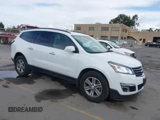 ✅ 2017 Chevrolet Traverse LT • VIN: 1GNKRGKDXHJ307759 • Lot: 43356008. Wystawiony na IAAI z przebiegiem 203 580 mil. Bezpłatny archiwum sprzedaży aukcyjnych z USA i szczegółowy raport historii pojazdu na DreamBid. Zdjęcie 1.