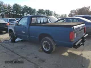 1990 Chevrolet S-10 с VIN 1GCCS14E0L2115726, выставлен на аукционе Copart как лот 68232264 с пробегом 429 551 миль миль и Списание • Salvage title. История ставок и продаж доступна на DreamBid. Изображение 2.
