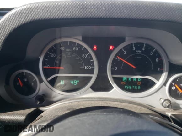 ✅ 2008 Jeep Wrangler Unlimited Rubicon • VIN: 1J4GA69108L501632 • Lot: 44007285. Listed on Copart with 156,753 mi. Free auction sales archive from the USA and detailed vehicle history report at DreamBid. Image 9.