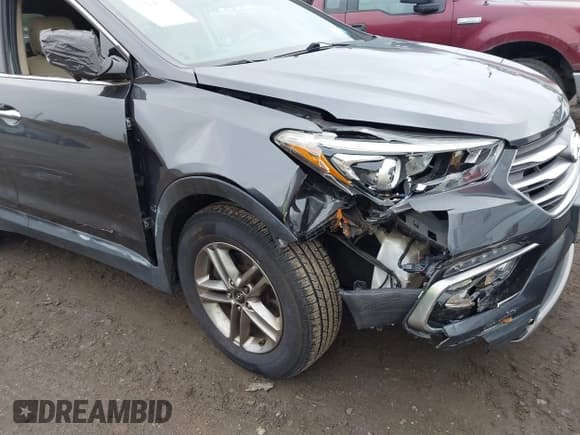 ✅ 2017 Hyundai Santa Fe 2.4L • VIN: 5XYZUDLB5HG397310 • Lot: 42314099. Listed on IAAI with 99,061 mi. Free auction sales archive from the USA and detailed vehicle history report at DreamBid. Image 6.