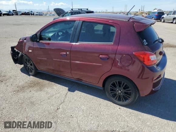 ✅ 2020 Mitsubishi Mirage LE • VIN: ML32A5HJ8LH001714 • Lot: 70355275. Listed on Copart with 45,005 mi. Free auction sales archive from the USA and detailed vehicle history report at DreamBid. Image 2.