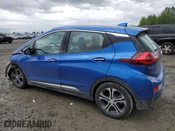 ✅ 2018 Chevrolet Bolt EV Premier • VIN: 1G1FX6S00J4113486 • Lot: 57563274. Wystawiony na Copart z przebiegiem 35 447 mil. Bezpłatny archiwum sprzedaży aukcyjnych z USA i szczegółowy raport historii pojazdu na DreamBid. Zdjęcie 2.