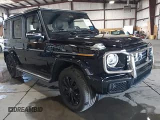 ✅ 2025 Mercedes-Benz G 550 • VIN: W1NWH1AB8SX003403 • Lot: 41318057. Listed on IAAI with 2,458 mi. Free auction sales archive from the USA and detailed vehicle history report at DreamBid. Image 1.