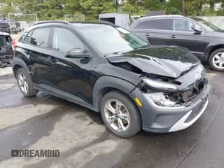 2023 Hyundai Kona SEL with VIN KM8K6CAB4PU932659, listed as a IAAI auction lot 43267186 with 82,586 mi miles and . Bid and sale history available at DreamBid. Image 1.