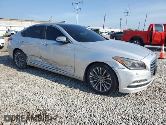 ✅ 2016 Hyundai Genesis 3.8L • VIN: KMHGN4JE3GU132170 • Lot: 65927365. Listed on Copart with 98,637 mi. Free auction sales archive from the USA and detailed vehicle history report at DreamBid. Image 4.