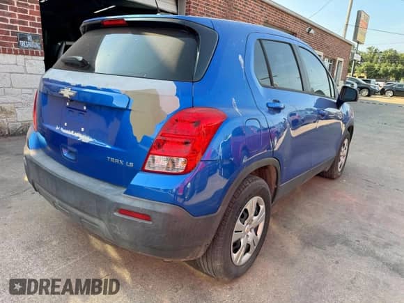 2016 Chevrolet Trax LS with VIN KL7CJKSB2GB605959, listed as a Copart auction lot 91354955 with 137,072 mi miles and Clean title. Bid and sale history available at DreamBid. Image 4.