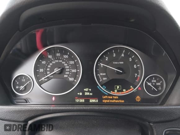 ✅ 2015 BMW 3 Series 320i • VIN: WBA3B1G50FNT06932 • Лот: 43301260. Опубликован ранее на IAAI с пробегом 101 305 миль. Бесплатный доступ к архиву аукционных продаж из США и подробный отчёт об истории автомобиля на DreamBid. Изображение 7.