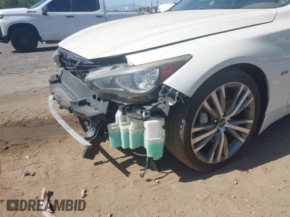 ✅ 2018 Infiniti Q50 Luxe • VIN: JN1EV7AP7JM357409 • Lot: 43099900. Listed on IAAI with 139,309 mi. Free auction sales archive from the USA and detailed vehicle history report at DreamBid. Image 6.