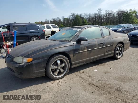✅ 2003 Chevrolet Monte Carlo LS • VIN: 2G1WW12E139441825 • Lot: 63370575. Listed on Copart with 59,025 mi. Free auction sales archive from the USA and detailed vehicle history report at DreamBid. Image 1.