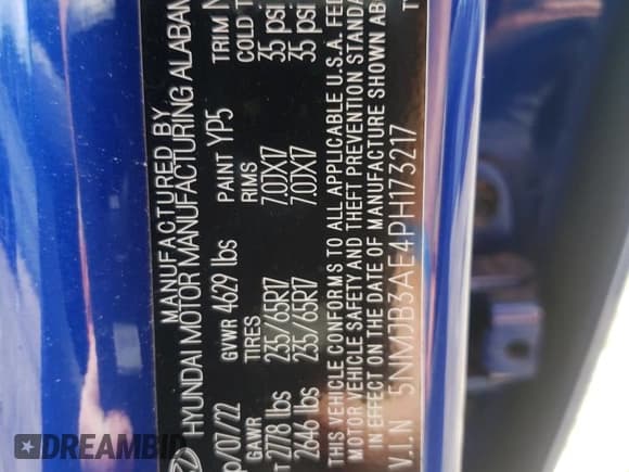 ✅ 2023 Hyundai Tucson SEL • VIN: 5NMJB3AE4PH173217 • Lot: 72360544. Wystawiony na Copart z przebiegiem 19 323 mil. Bezpłatny archiwum sprzedaży aukcyjnych z USA i szczegółowy raport historii pojazdu na DreamBid. Zdjęcie 14.