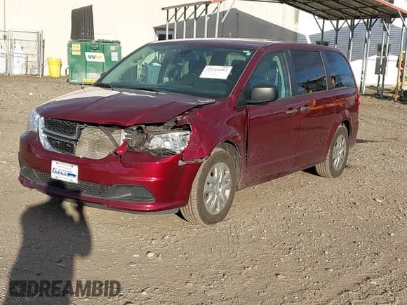 ✅ 2019 Dodge Grand Caravan SE • VIN: 2C4RDGBG7KR669602 • Lot: 43723283. Listed on IAAI with 82,967 mi. Free auction sales archive from the USA and detailed vehicle history report at DreamBid. Image 17.